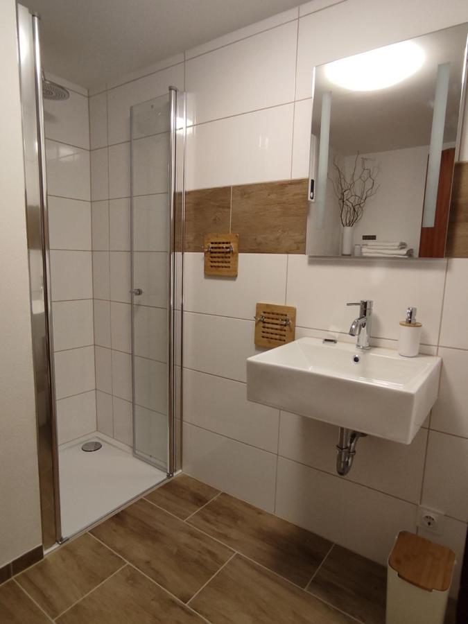 Ferienwohnung 'Unter Der Burg' 브로덴바흐 외부 사진