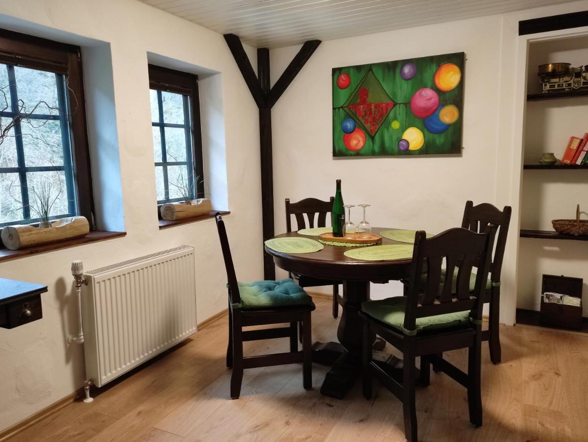 Ferienwohnung 'Unter Der Burg' 브로덴바흐 외부 사진