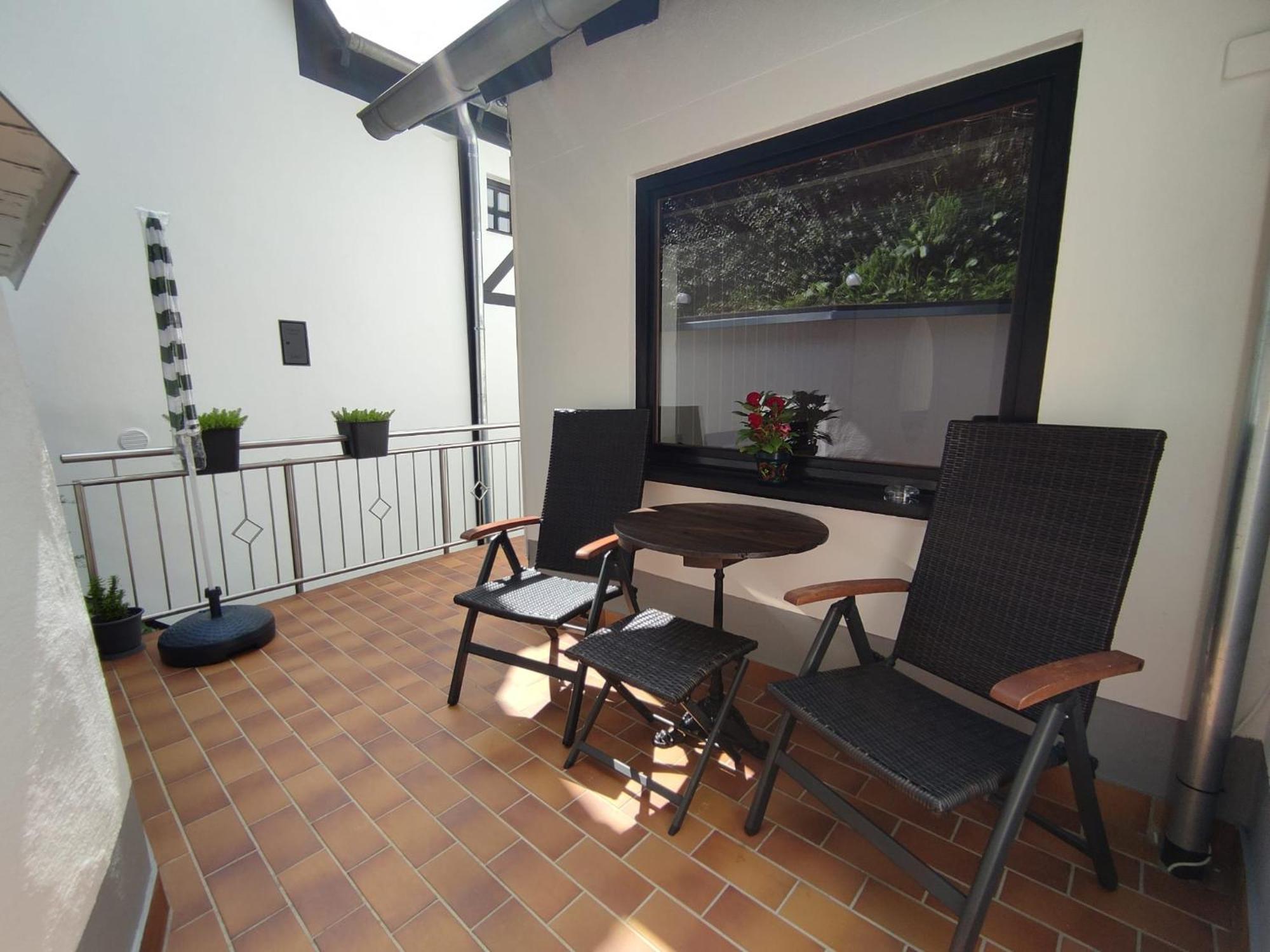 Ferienwohnung 'Unter Der Burg' 브로덴바흐 외부 사진