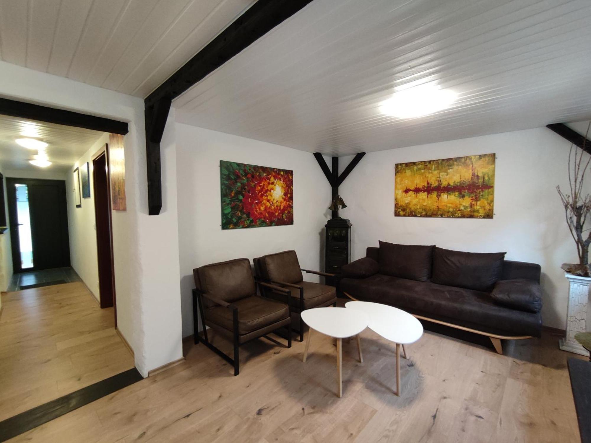 Ferienwohnung 'Unter Der Burg' 브로덴바흐 외부 사진